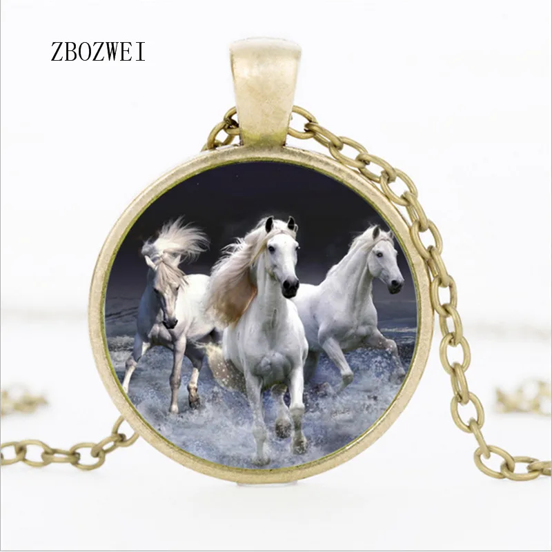 3 Color White Unicorn Horse glass photo cabochon necklace Vintage Horse Art Pendant glass jewelry Necklace
3 Color White Unicorn Horse glass photo cabochon necklace Vintage Horse Art Pendant glass jewelry Necklace