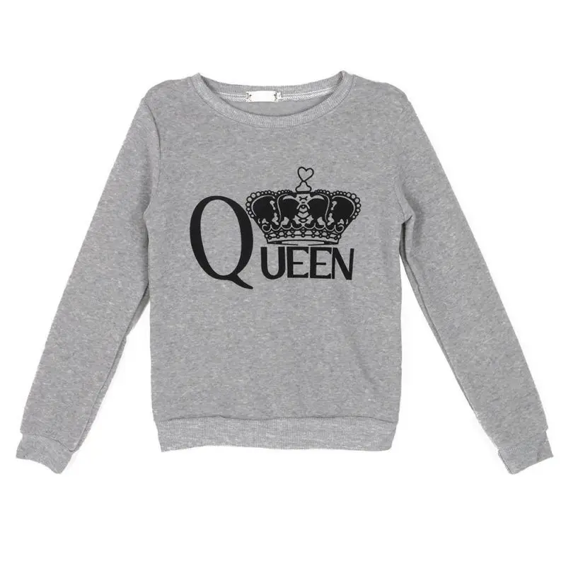 Hoodie Sweatshirt Women Queen Crown Printed Tracksuits Long Autumn Winter Tracksuit Hoodie Tees Girlstops
Hoodie Sweatshirt Women Queen Crown Printed Tracksuits Long Autumn Winter Tracksuit Hoodie Tees Girlstops