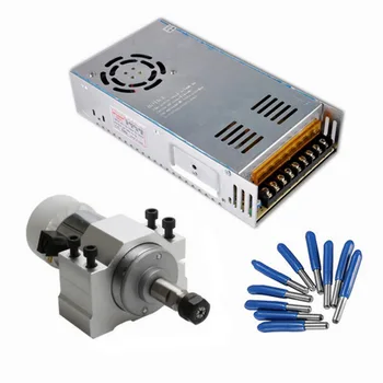 300W Spindle Motor DC Air Cooled Motor Driver 52MM Clamp ER11 CNC Spindle Motor kit For Engraving Machine
300W Spindle Motor DC Air Cooled Motor Driver 52MM Clamp ER11 CNC Spindle Motor kit For Engraving Machine
