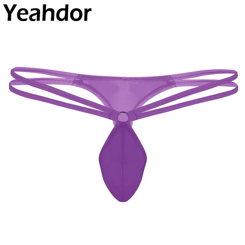 Gay Sissy Panties Mens Lingerie Double Waist Straps Bulge Pouch Low Rise Mini Coverage G-string Thong String Homme Underwear
Gay Sissy Panties Mens Lingerie Double Waist Straps Bulge Pouch Low Rise Mini Coverage G-string Thong String Homme Underwear