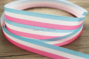 wholesale 100 Yards 3/8" (9-10mm) of single-sided pink white and light blue striped Wedding Craft grosgrain ribbon
wholesale 100 Yards 3/8" (9-10mm) of single-sided pink white and light blue striped Wedding Craft grosgrain ribbon