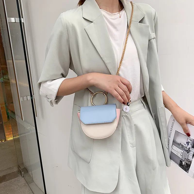 Mini Fashion Shoulder Bags for Women Saddle Half Moon Tote Female Luxury Handbags 2019 Summer New Wild Crossbody Messenger Bag
Mini Fashion Shoulder Bags for Women Saddle Half Moon Tote Female Luxury Handbags 2019 Summer New Wild Crossbody Messenger Bag