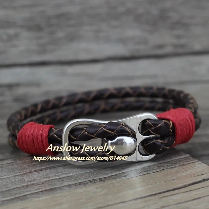 Anslow Personalitied Design Top Quality Handmade DIY Wrap Rope Genuine Leather Bracelet For Men Women Summer Jewelry LOW0326LB
Anslow Personalitied Design Top Quality Handmade DIY Wrap Rope Genuine Leather Bracelet For Men Women Summer Jewelry LOW0326LB
