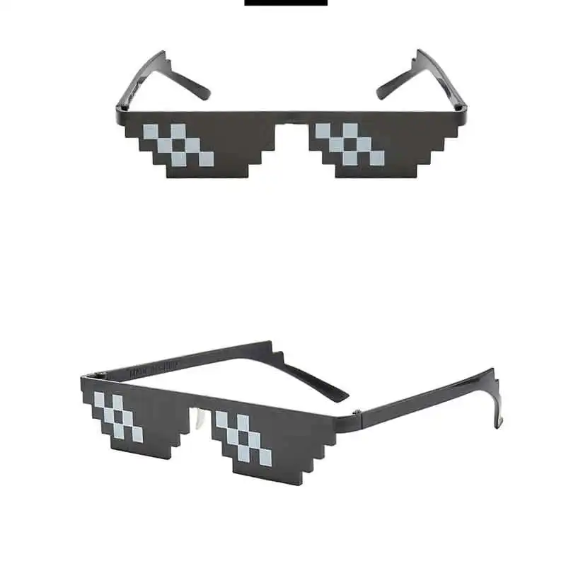 Trick Sunglasses Toy Thug Life Glasses Deal With It Glasses Pixel Women Men Black Mosaic Sunglasses Funny toy
Trick Sunglasses Toy Thug Life Glasses Deal With It Glasses Pixel Women Men Black Mosaic Sunglasses Funny toy