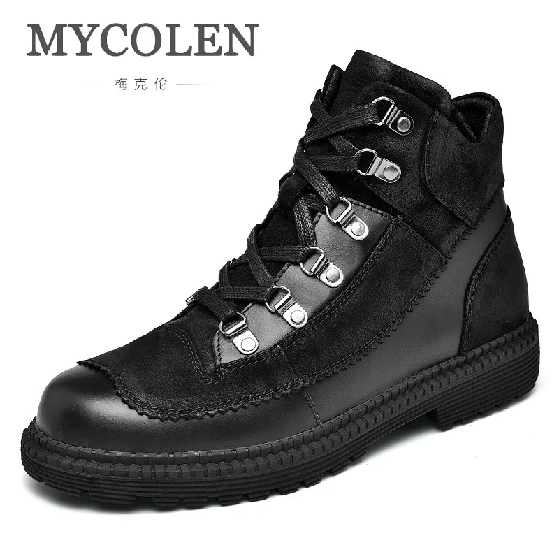 MYCOLEN New Arrival Comfortable Autumn And Winter Boots High Quality Men Leather Style Fashion Male Work Shoes Botines Hombre
MYCOLEN New Arrival Comfortable Autumn And Winter Boots High Quality Men Leather Style Fashion Male Work Shoes Botines Hombre