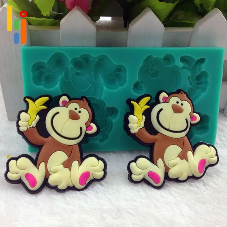 1PCS Monkey Silicone Mold Fondant Cake Decorating Tools 3D Food Grade Baking Tools soap mould animal Chocolate cake Mold FM971
1PCS Monkey Silicone Mold Fondant Cake Decorating Tools 3D Food Grade Baking Tools soap mould animal Chocolate cake Mold FM971