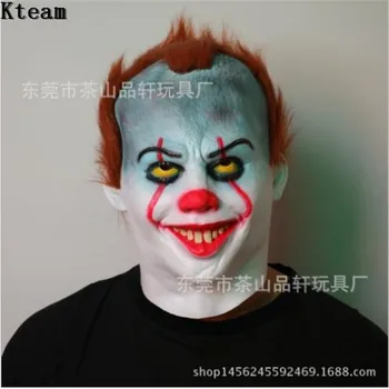 Hot Sale New Pennywise Clown Mask 2017 New Movie It Masks Classic Scary Clown Masken Joker clown Face Mask with Hair Funny Toy
Hot Sale New Pennywise Clown Mask 2017 New Movie It Masks Classic Scary Clown Masken Joker clown Face Mask with Hair Funny Toy