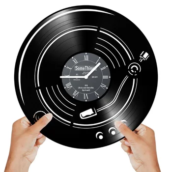 Home Living Vinyl Record CD Wall Clock 3D Modern Design Hanging Watches for Home Decoration
Home Living Vinyl Record CD Wall Clock 3D Modern Design Hanging Watches for Home Decoration
