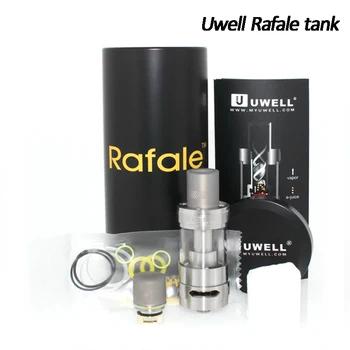 Original Uwell Rafale Sub ohm Tank 5ml Vaping the Rafale 0.2ohm Parallel SS Coil Pyrex Glass Tank
Original Uwell Rafale Sub ohm Tank 5ml Vaping the Rafale 0.2ohm Parallel SS Coil Pyrex Glass Tank