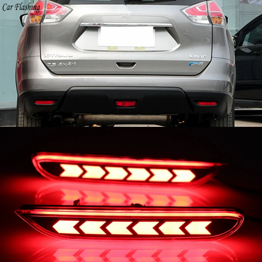 2pcs Multi-function Car LED Reflector Lamp Rear Fog Lamp Rear Bumper Light Brake Light For Nissan Xtrail X-trail 2014 2015 2016
2pcs Multi-function Car LED Reflector Lamp Rear Fog Lamp Rear Bumper Light Brake Light For Nissan Xtrail X-trail 2014 2015 2016