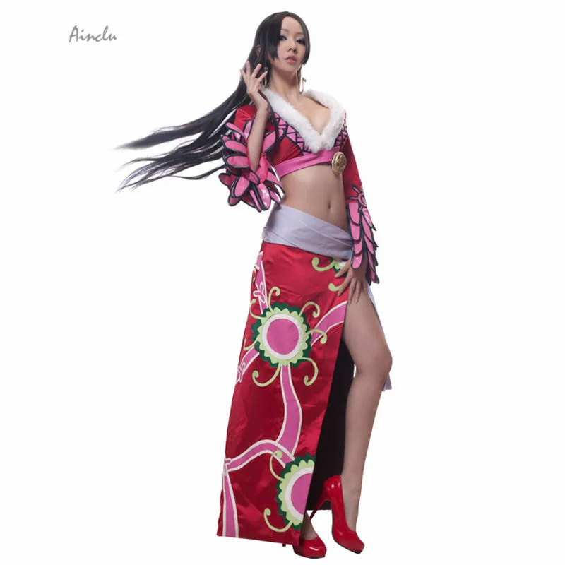 Ainclu Free Shipping Sexy One Piece Adult Women Cosplay Costume One Piece Boa Hancock Cosplay Costume for Halloween
Ainclu Free Shipping Sexy One Piece Adult Women Cosplay Costume One Piece Boa Hancock Cosplay Costume for Halloween