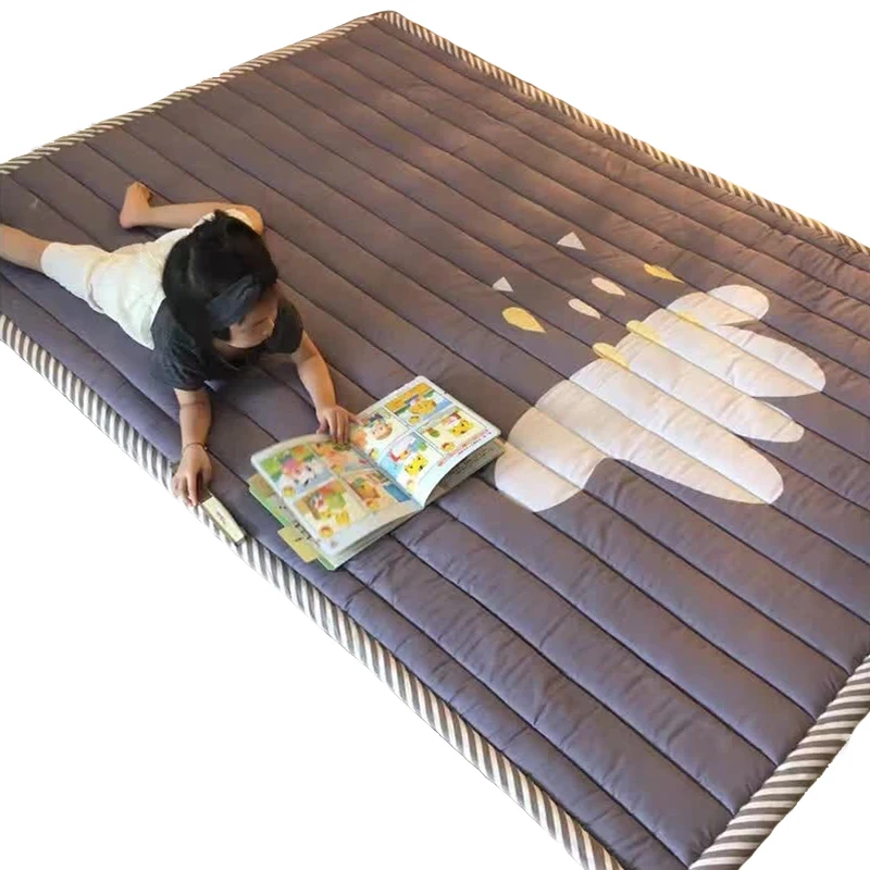 Four Seasons Inhouse Climbing Mat Cloth Cartoon Crawl Mat Anti-skid Children's Floor Rug Multi-function 140X195cm Rectangle #624
Four Seasons Inhouse Climbing Mat Cloth Cartoon Crawl Mat Anti-skid Children's Floor Rug Multi-function 140X195cm Rectangle #624