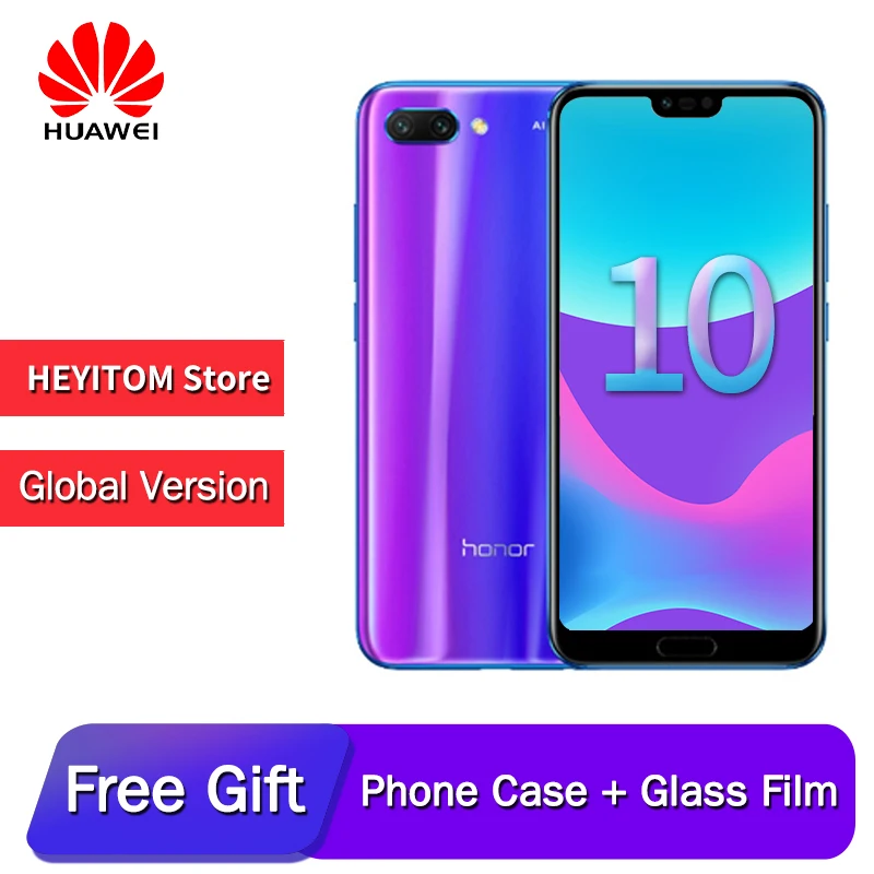Original honor 10 global version of the smart phone NFC 5.8 "screen 2280x1080 camera 3400mAh unicorn 970AI processor
Original honor 10 global version of the smart phone NFC 5.8 "screen 2280x1080 camera 3400mAh unicorn 970AI processor