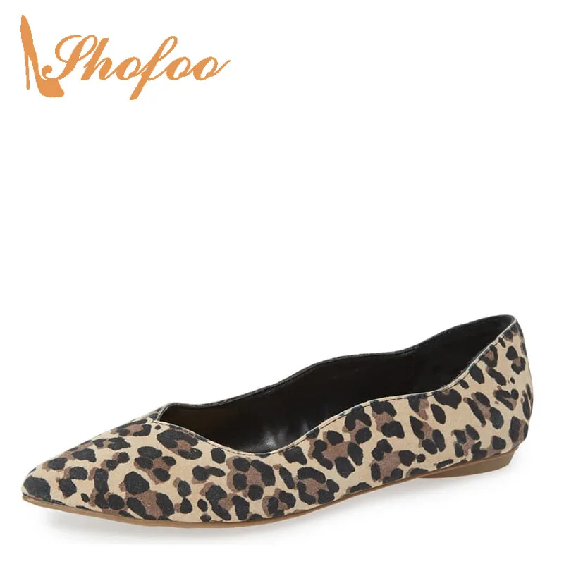 Brown Leopard Soft Leather Pointed Toe Flats Woman Slip On Large Size 11 12 For Ladies Spring Autumn Shoes Fashion Mature 2021
Brown Leopard Soft Leather Pointed Toe Flats Woman Slip On Large Size 11 12 For Ladies Spring Autumn Shoes Fashion Mature 2021