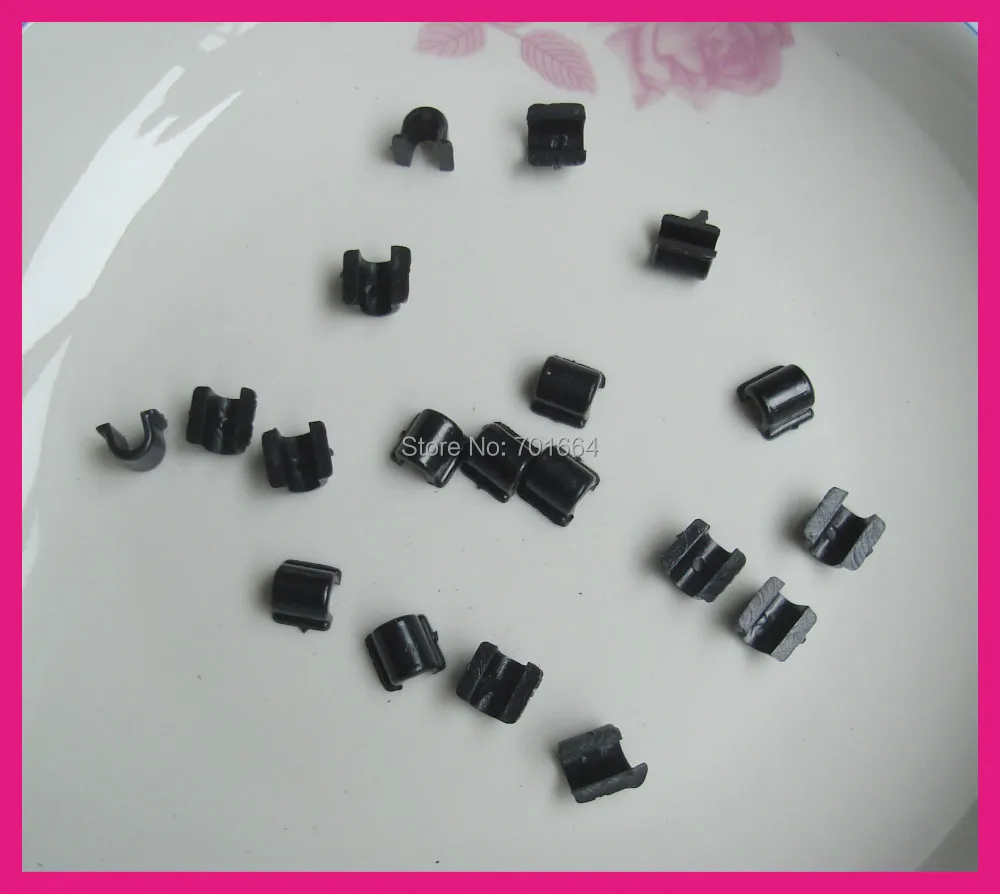 200PCS Small Size Inner Size 4mm 9mm*9mm Black Plastic Cuffs for attaching accessories on elastic hairband,Handmade hair jewelry
200PCS Small Size Inner Size 4mm 9mm*9mm Black Plastic Cuffs for attaching accessories on elastic hairband,Handmade hair jewelry