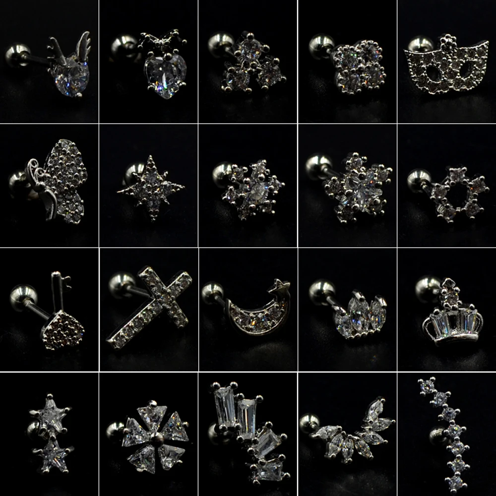1Piece Marquise Gem Moon Star Heart Ear Tragus Cartilage Helix Earring Lip Labret Stud Piercing Body Jewelry 20g
1Piece Marquise Gem Moon Star Heart Ear Tragus Cartilage Helix Earring Lip Labret Stud Piercing Body Jewelry 20g