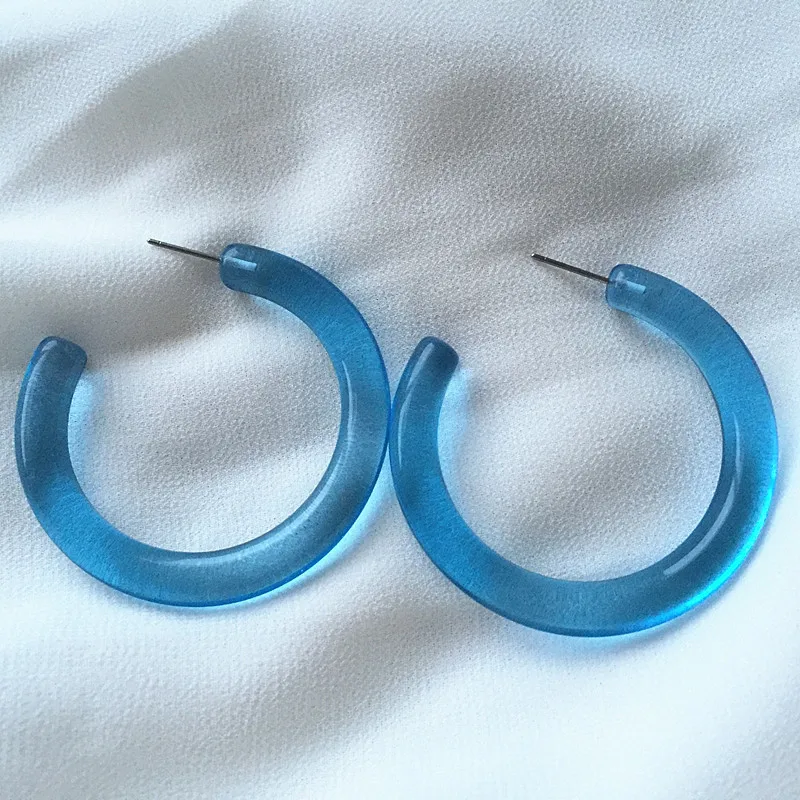 UJBOX Candy Colors Large Round Acrylic Earrings Multi Color Acetic Acid Earrings Geometric Circle Hoop Earrings Brincos E168
UJBOX Candy Colors Large Round Acrylic Earrings Multi Color Acetic Acid Earrings Geometric Circle Hoop Earrings Brincos E168