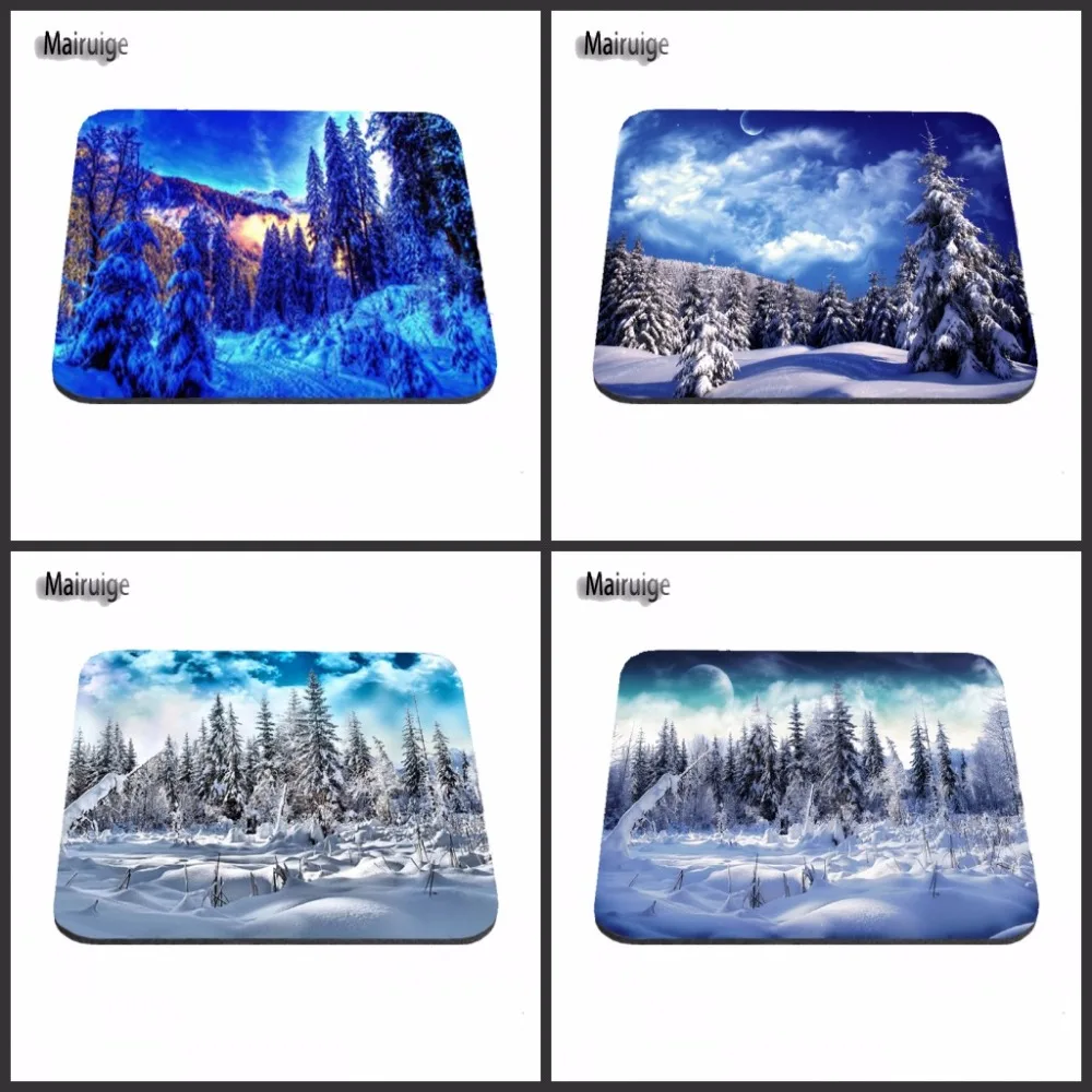 Evergreen Forest Under Deep Snow New Arrival Anti-Slip Rectangle Mouse Pad Customized Supported 18*22/25*20/29*25*2cm
Evergreen Forest Under Deep Snow New Arrival Anti-Slip Rectangle Mouse Pad Customized Supported 18*22/25*20/29*25*2cm