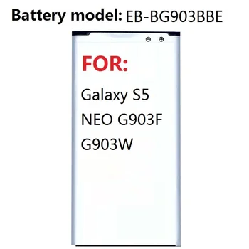 Replacement Battery EB-BG903BBE For Samsung Galaxy S5 NEO G903F G903W Authentic Phone Battery 2800mAh
Replacement Battery EB-BG903BBE For Samsung Galaxy S5 NEO G903F G903W Authentic Phone Battery 2800mAh