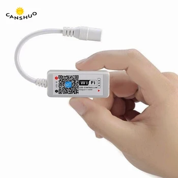 DC 5V-24V Wifi RGB led controller smartphone control music and timer mode magic home mini wifi led RGB controller for led strips
DC 5V-24V Wifi RGB led controller smartphone control music and timer mode magic home mini wifi led RGB controller for led strips