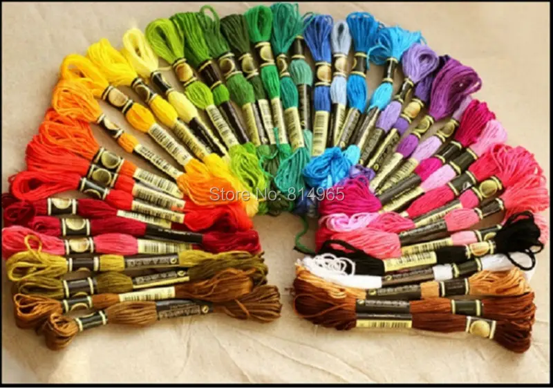 Total 200 Pieces Embroidery / Cross Stitch Floss Yarn Thread You Can Choose Any Colors And Quantity Similar DMC
Total 200 Pieces Embroidery / Cross Stitch Floss Yarn Thread You Can Choose Any Colors And Quantity Similar DMC