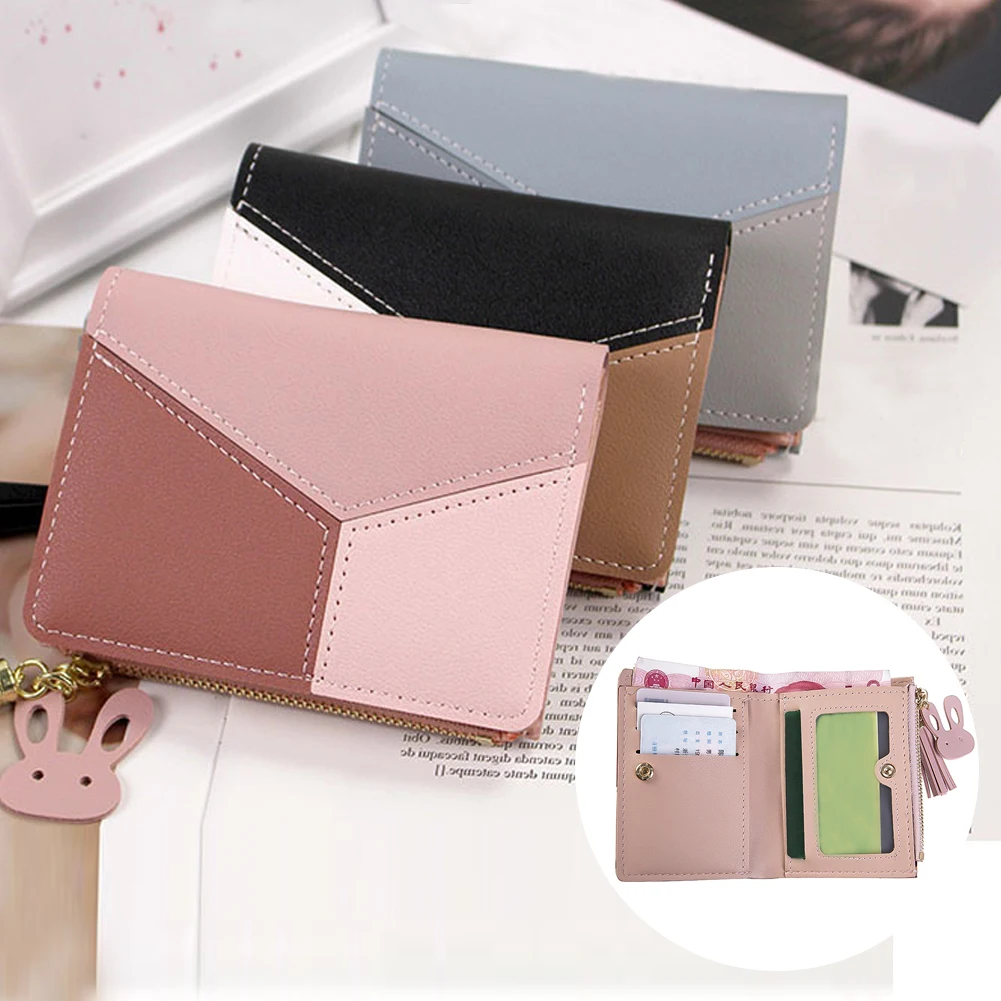 Portable Lightweight Elegant Women Wallet With Tassel Drop Practical Contrast Color Short Smart Zipper Ladies Multi Pocket
Portable Lightweight Elegant Women Wallet With Tassel Drop Practical Contrast Color Short Smart Zipper Ladies Multi Pocket