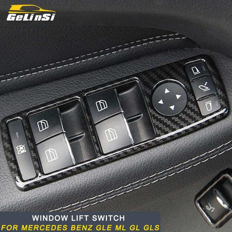 Gelinsi For Mercedes Benz GLE ML GL GLS Auto Car Window Control Panel Lift Switch Cove Trim Sticker Frame Interior Accessories
Gelinsi For Mercedes Benz GLE ML GL GLS Auto Car Window Control Panel Lift Switch Cove Trim Sticker Frame Interior Accessories