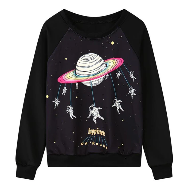MERRY PRETTY 2018 Autumn New Tracksuit Women Harajuku Planet Printed Long Sleeve Hoodies O-neck Blacvk Pullovers Sweatshirts
MERRY PRETTY 2018 Autumn New Tracksuit Women Harajuku Planet Printed Long Sleeve Hoodies O-neck Blacvk Pullovers Sweatshirts