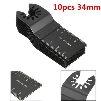 10Pcs/Set Metalworking 34mm Oscillating Multi Tool Saw Blades Fit For Machines Bimetal Material Saw Blades For Soft Metal Blades
10Pcs/Set Metalworking 34mm Oscillating Multi Tool Saw Blades Fit For Machines Bimetal Material Saw Blades For Soft Metal Blades