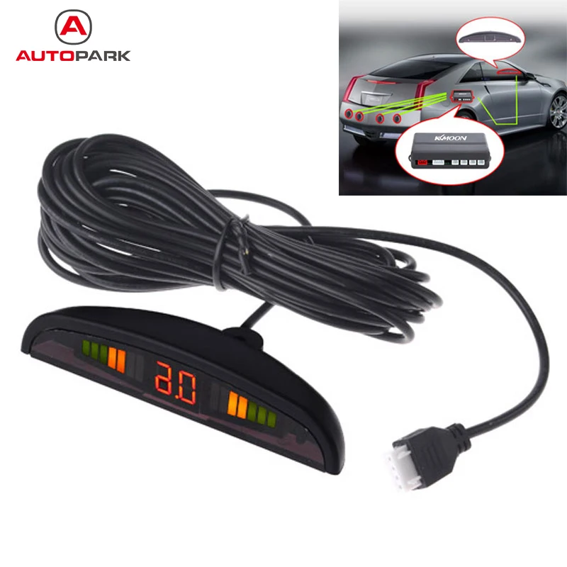 Car Parking Sensor Auto LED Parking Assistantance Assist Car dvr radar detector Car Parking Reverse Backup Radar with 4 Sensors
Car Parking Sensor Auto LED Parking Assistantance Assist Car dvr radar detector Car Parking Reverse Backup Radar with 4 Sensors