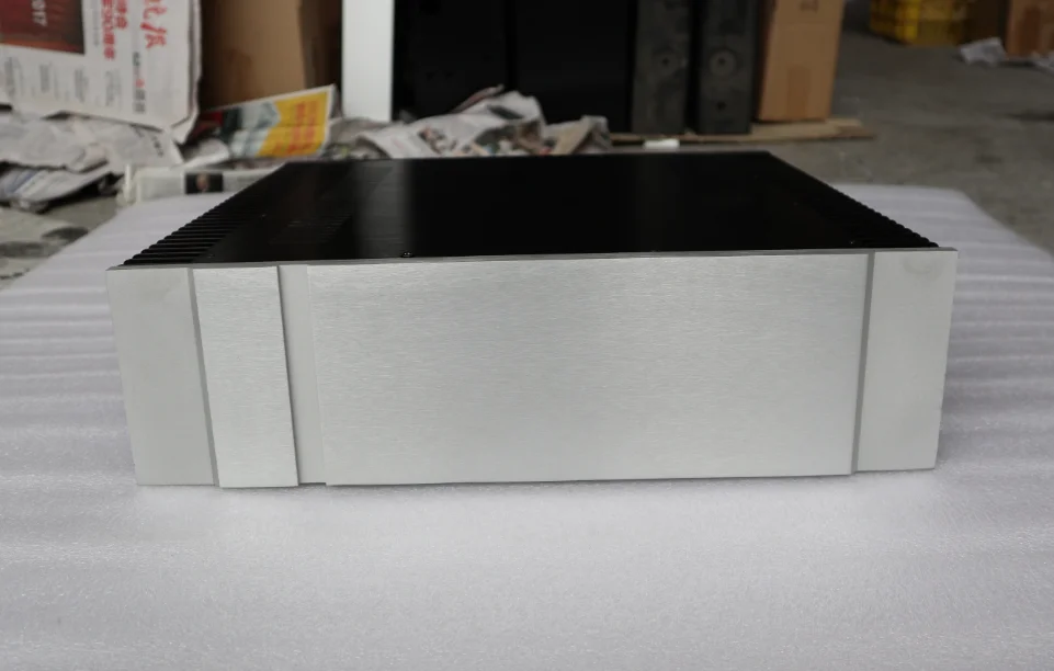 ZEROZONE Full Aluminum Enclosure Class A Power Amplifier Chassis 430*200*411mm L10-17
ZEROZONE Full Aluminum Enclosure Class A Power Amplifier Chassis 430*200*411mm L10-17