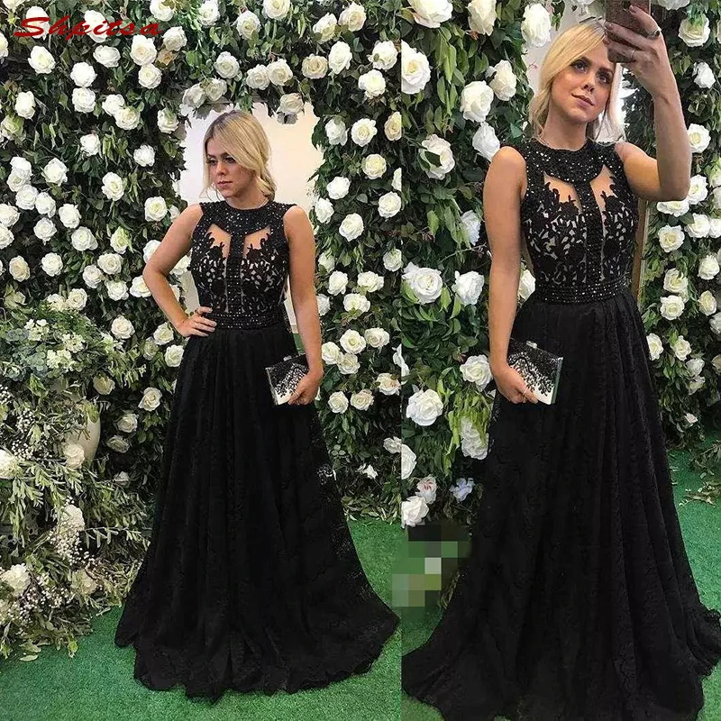 Black Lace Mother of the Bride Dresses for Wedding Party Prom A Line Evening Groom Dinner Dresses
Black Lace Mother of the Bride Dresses for Wedding Party Prom A Line Evening Groom Dinner Dresses