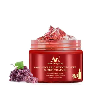 New Red Wine Sleeping Mask Wash-free Whitening Nourishing Mask Moisturizing Repair Skin Care Night Mask
New Red Wine Sleeping Mask Wash-free Whitening Nourishing Mask Moisturizing Repair Skin Care Night Mask