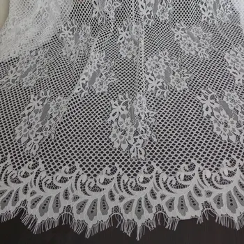 3 meters/lot Elegant Wedding Gown Fabric, White Floral Lace, Soft French Chantilly Lace Fabric, Bridesmaid Dresses
3 meters/lot Elegant Wedding Gown Fabric, White Floral Lace, Soft French Chantilly Lace Fabric, Bridesmaid Dresses