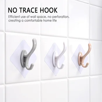 5pcs Plastic Kitchen Adhesive Hooks Shelf Hanger Organizer Racks Wall Hanging Door Bathroom Clothes Towel Rails Holder
5pcs Plastic Kitchen Adhesive Hooks Shelf Hanger Organizer Racks Wall Hanging Door Bathroom Clothes Towel Rails Holder
