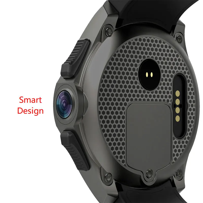 Умные часы ALLCALL W2 Android 3G с пульсометром IP68 водонепроницаемые GPS камера поддержка sim