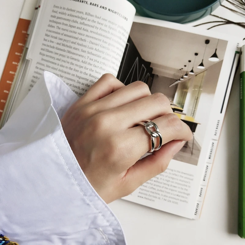 LouLeur vintage chain rings sterling 925 silver simple Irregular 2019 new distortion open rings for women girls elegant jewelry
LouLeur vintage chain rings sterling 925 silver simple Irregular 2019 new distortion open rings for women girls elegant jewelry