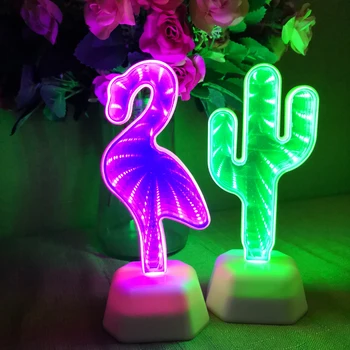LED Double Mirror Light Flamingo Unicorn Lamp Christmas Tree Heart 3D Tunnel Lights Kids Gifts Home Party Decoration Night Light
LED Double Mirror Light Flamingo Unicorn Lamp Christmas Tree Heart 3D Tunnel Lights Kids Gifts Home Party Decoration Night Light