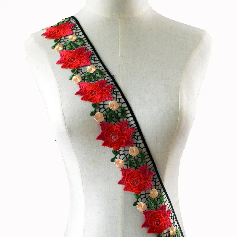 1 yard Polyester Embroidery Flora Flower Spikes Lace Fabric,DIY Red Flower Manual Wedding Lace Trim NL073
1 yard Polyester Embroidery Flora Flower Spikes Lace Fabric,DIY Red Flower Manual Wedding Lace Trim NL073