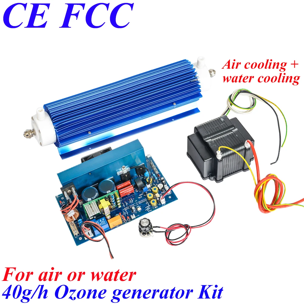 Pinuslongaeva CE EMC LVD FCC 40g/h Quartz tube type ozone generator Kit ozonizer for vegetables and fruits water ozonator
Pinuslongaeva CE EMC LVD FCC 40g/h Quartz tube type ozone generator Kit ozonizer for vegetables and fruits water ozonator
