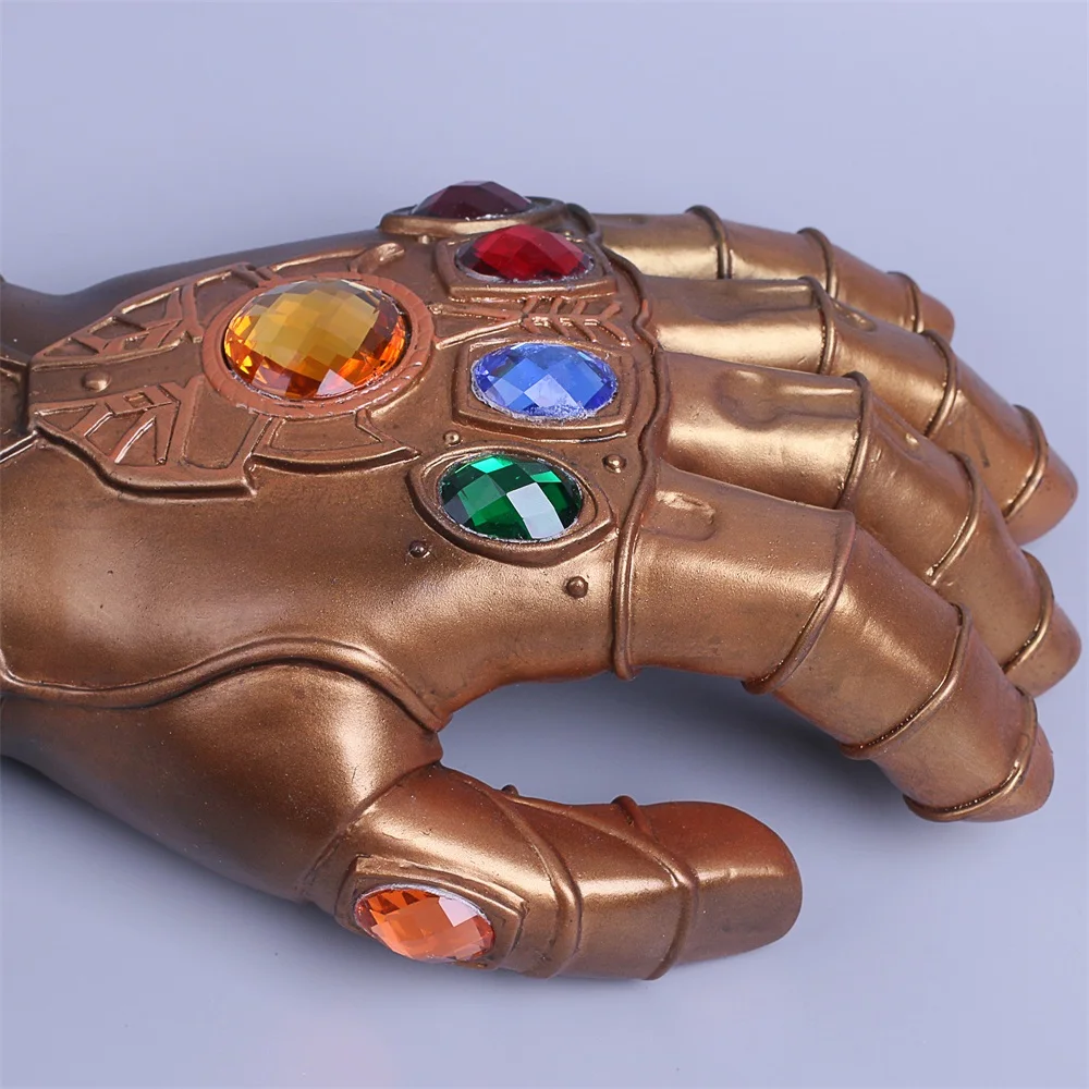 Thanos Infinity Gauntlet Avengers Infinity War Gloves Cosplay Superhero Avengers Thanos Glove Halloween Party Props Deluxe (7)