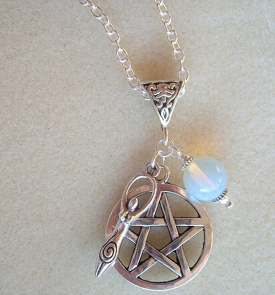 10pcs NEW Vintage Fashion Pentagram Fertility Goddess Mother Earth Sweater Chain Necklace Charms Wiccan Pagan Jewelry Gift
10pcs NEW Vintage Fashion Pentagram Fertility Goddess Mother Earth Sweater Chain Necklace Charms Wiccan Pagan Jewelry Gift