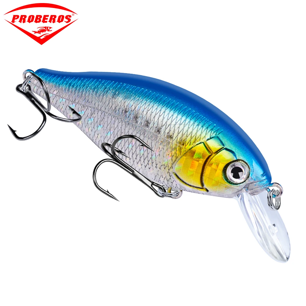 1 pc PROBEROS Crankbait 10 color Fishing Bait Hard Fishing Lure 0.47oz-13.2g/7.5cm-2.95" 6# Hooks Fishing Tackle 2018 Top Sale
1 pc PROBEROS Crankbait 10 color Fishing Bait Hard Fishing Lure 0.47oz-13.2g/7.5cm-2.95" 6# Hooks Fishing Tackle 2018 Top Sale