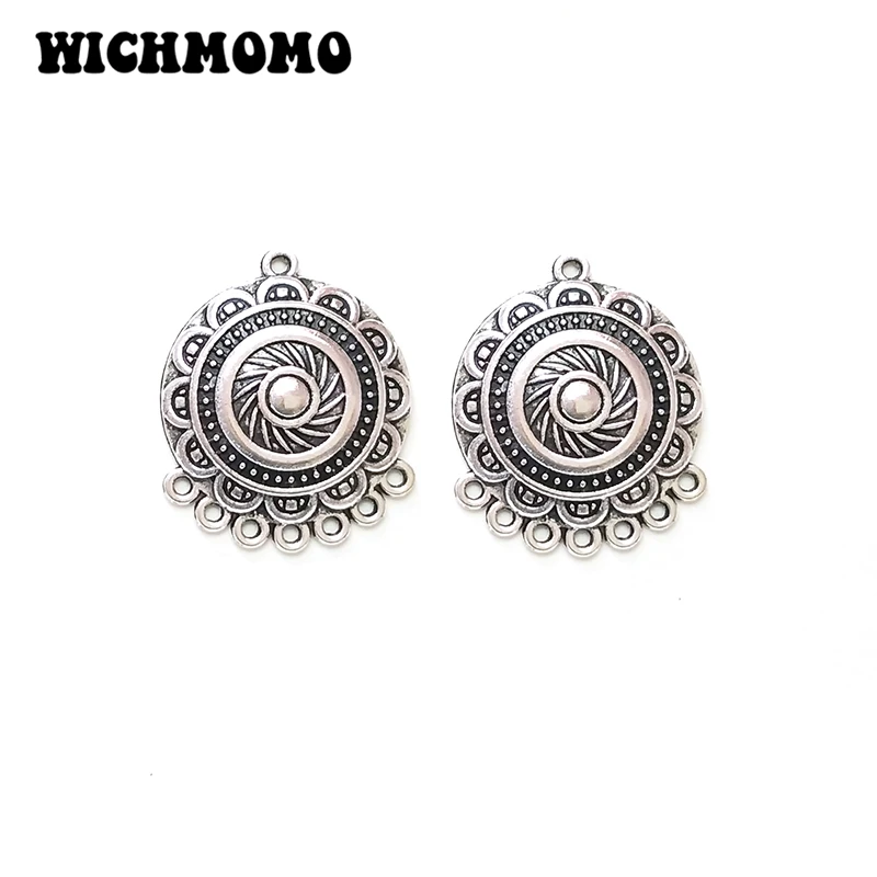 New Fashion 5pieces/bag 31mm Zinc Alloy Silver Round Flowers Porous Connector Charms Linker for DIY Necklace Jewelry Accessories
New Fashion 5pieces/bag 31mm Zinc Alloy Silver Round Flowers Porous Connector Charms Linker for DIY Necklace Jewelry Accessories