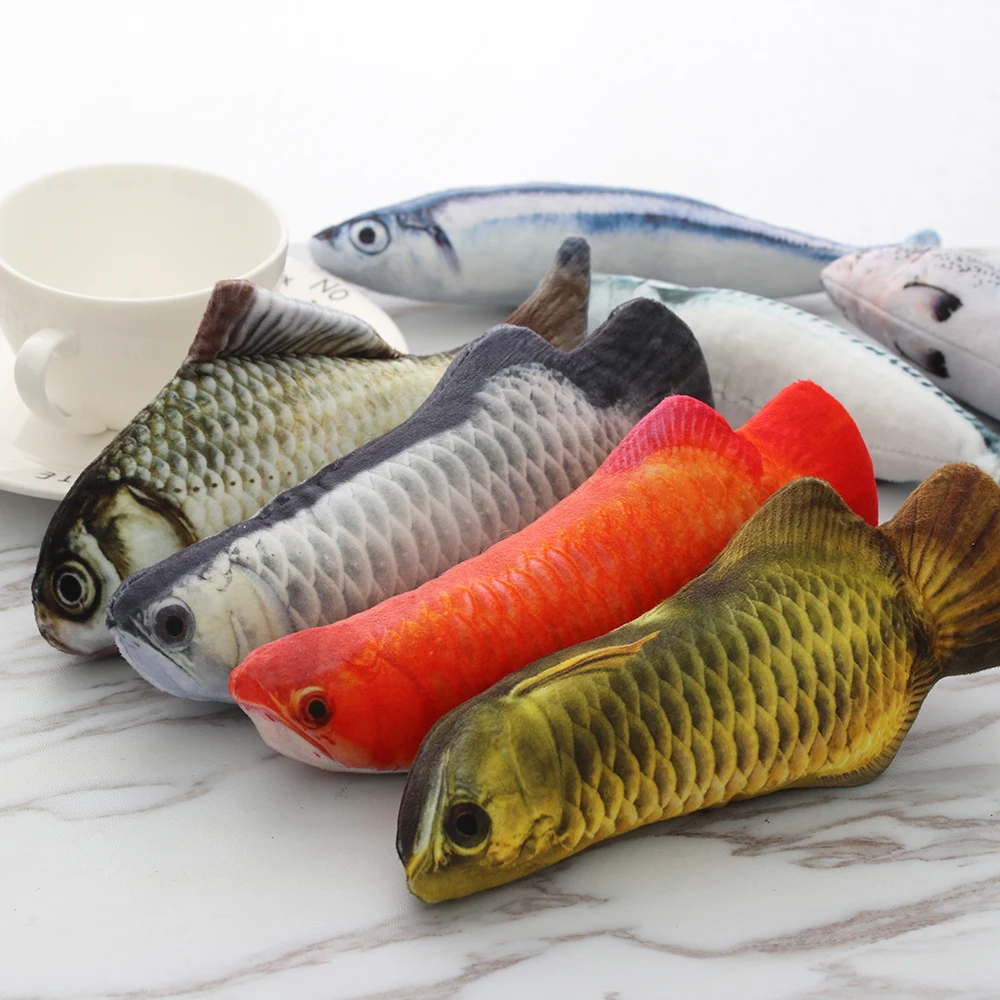 Новая милая мягкая забавная искусственная имитация рыбы милые плюшевые игрушки