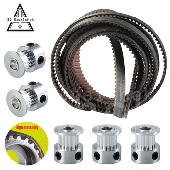 3D Printer parts 5pcs 16teeth/20teeth GT2 Timing Pulley Synchronous Wheel Bore 5mm and 5M GATES-LL-2GT Timing Belt GT2-6mm
3D Printer parts 5pcs 16teeth/20teeth GT2 Timing Pulley Synchronous Wheel Bore 5mm and 5M GATES-LL-2GT Timing Belt GT2-6mm