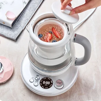 220V 600w 1.2+0.4L Ceramic liner High borosilicate glass Bird's nest water stew Health preserving pot Insulation appointment
220V 600w 1.2+0.4L Ceramic liner High borosilicate glass Bird's nest water stew Health preserving pot Insulation appointment