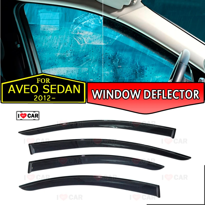 Window deflector for Chevrolet Aveo 2012- Sedan | Hatchback car window deflector wind guard vent sun rain visor cover car decor
Window deflector for Chevrolet Aveo 2012- Sedan | Hatchback car window deflector wind guard vent sun rain visor cover car decor