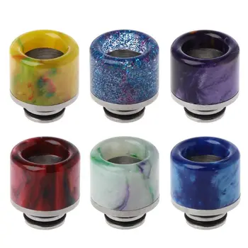 510 Stainless Steel Resin Wire Bore Drip Tip Drip Nozzle Mouthpiece for RDA RBA Atomizer Vape Tank E-Cigarette Accessories
510 Stainless Steel Resin Wire Bore Drip Tip Drip Nozzle Mouthpiece for RDA RBA Atomizer Vape Tank E-Cigarette Accessories