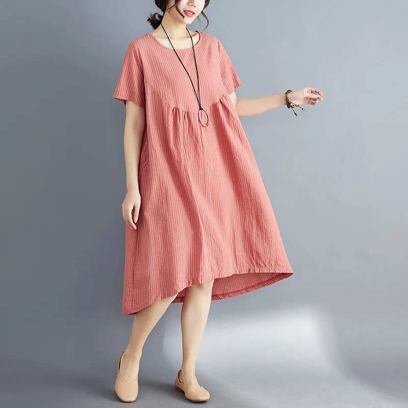 6596# Oversize Loose Cotton Maternity Dress Summer Casual Large Size Clothes for Pregnant Women Pregnancy Clothing Drop Shipping
6596# Oversize Loose Cotton Maternity Dress Summer Casual Large Size Clothes for Pregnant Women Pregnancy Clothing Drop Shipping